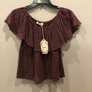 Never Worn Off shoulder top